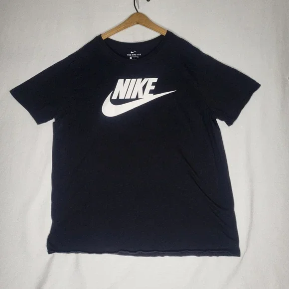 Nike Logo Mens Sz Xl Athletic Cut Shirt - Picture 1 of 6